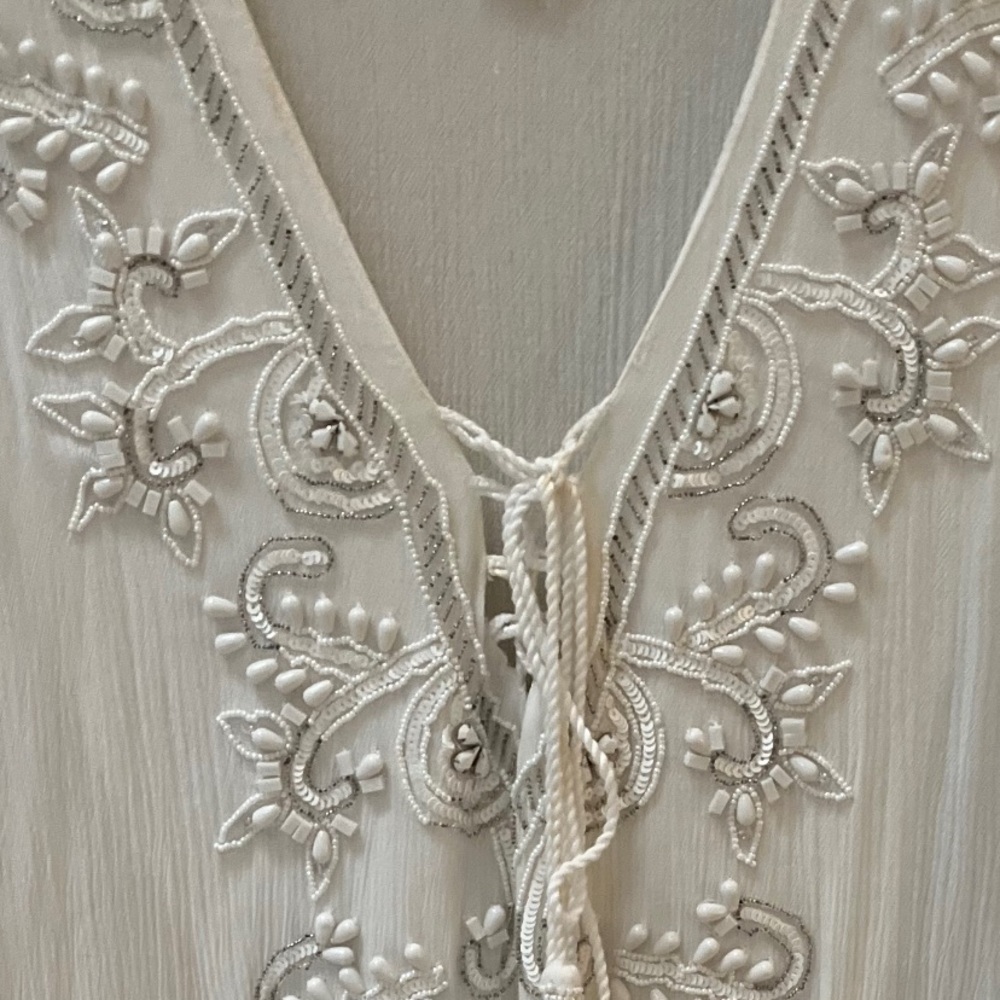 Chicos beaded top size L/XL - Picture 2 of 4